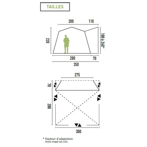 Auvent De Camping-car Gonflable SANTA CRUZ 4 Auvent De Camping-car Gonflable SANTA CRUZ – Image 4