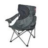 Fauteuil Camping ACIER Gris Noir