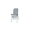 Fauteuil De Camping Alu Dossier Haut ECO Basalte