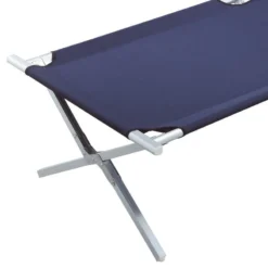 LIT DE CAMP ALU BLEU 5 LIT DE CAMP ALU BLEU -Camping Soldes Magasin lit de camp alu 2