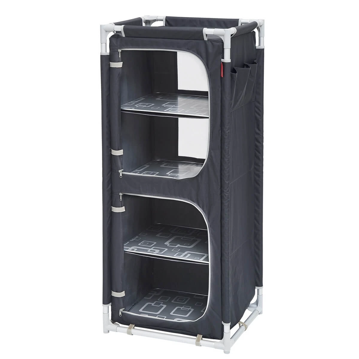 Meuble De Rangement Gris/noir 1 Meuble De Rangement Gris/noir