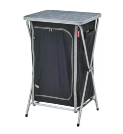 Meuble De Rangement Pliant Gris/noir 5 Meuble De Rangement Pliant Gris/noir -Camping Soldes Magasin meuble rangement pliant 2