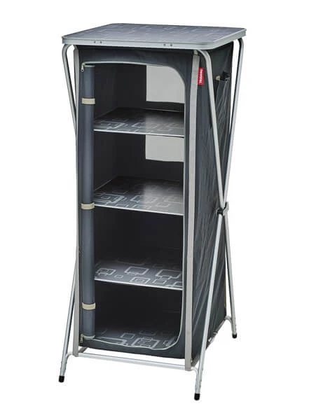 Meuble De Rangement Pliant XL Gris/noir 1 Meuble De Rangement Pliant XL Gris/noir