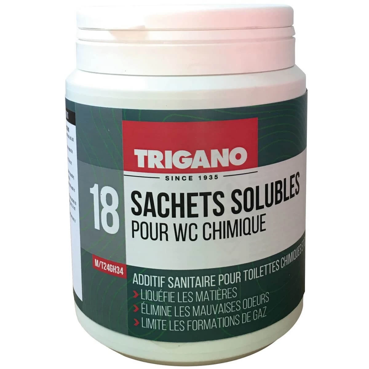 Sachets Solubles WC Chimique 1 Sachets Solubles WC Chimique
