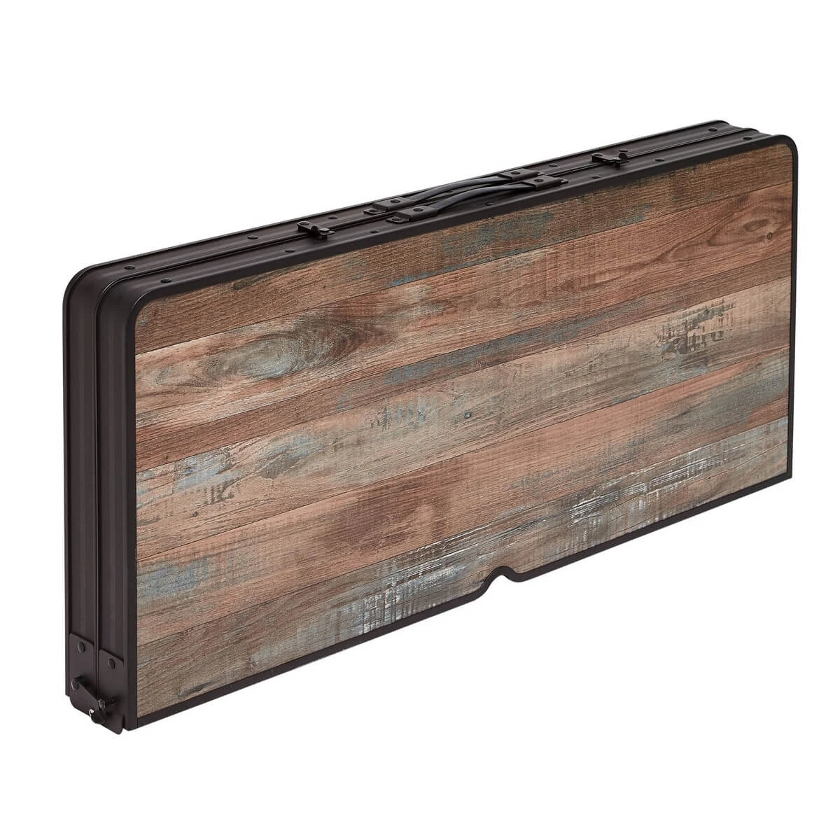 Table Camping Bois Flotté + 2 Bancs 2 Table Camping Bois Flotté + 2 Bancs – Image 2