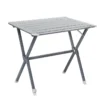 Table Camping à Clayettes Aluminium 80 Cm