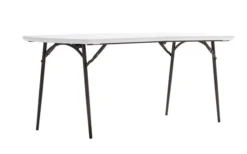 Table Polyéthylène Pliage Central 180 Cm