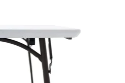 Table Polyéthylène Pliage Central 180 Cm -Camping Soldes Magasin table polyethylene pliante 180 5