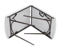 Table Polyéthylène Pliage Central 180 Cm -Camping Soldes Magasin table polyethylene pliante 180 6